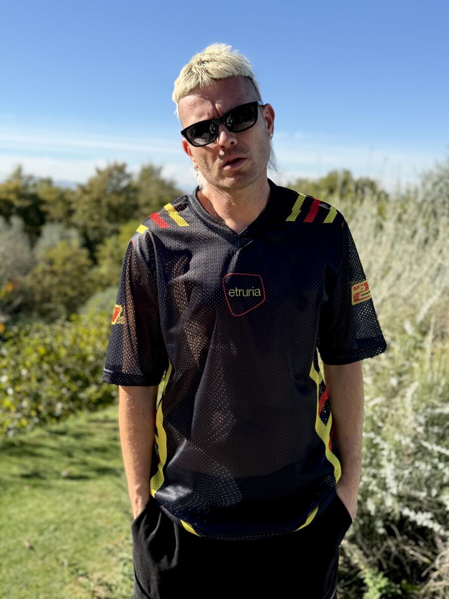 T-SHIRT GASSE LIMITED EDITION ROSSO/GIALLO 