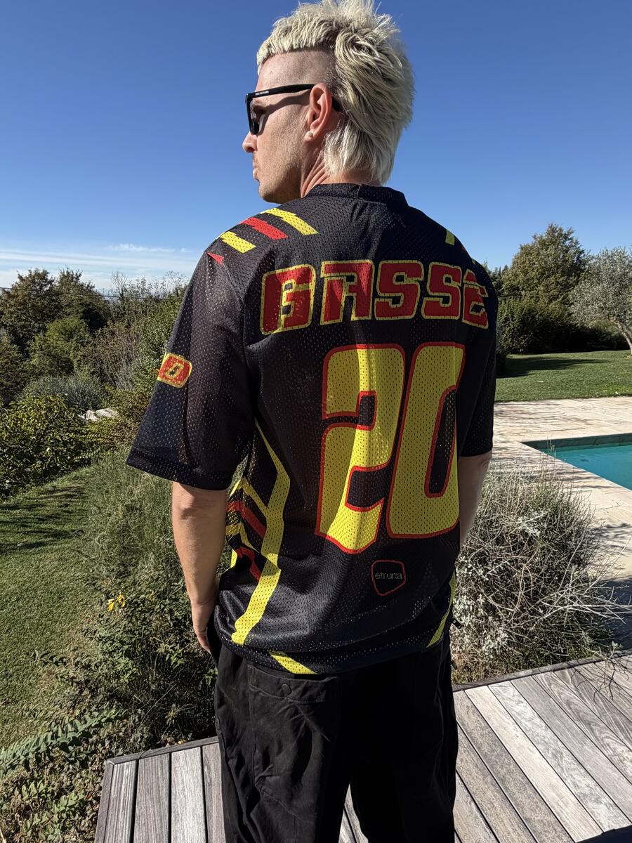 T-SHIRT GASSE LIMITED EDITION ROSSO/GIALLO 