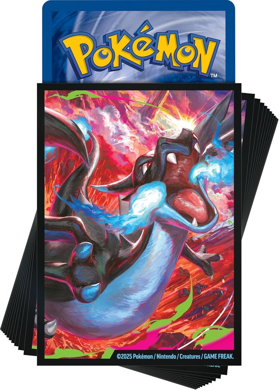 Pokèmon Collezione Ultra Premium Mega Charizard X-ex del GCC Pokèmon( due carte promozionali olografiche, 18 buste di espansione e accessori premium)
