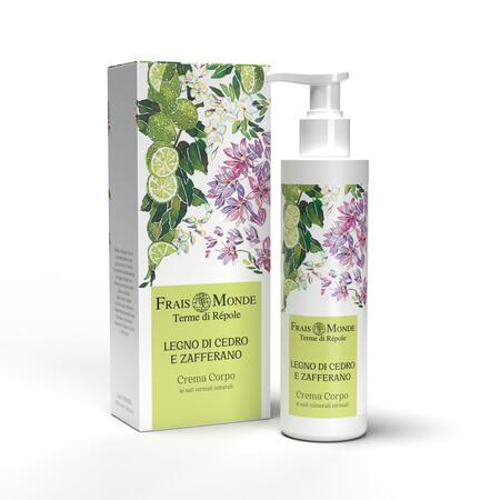Frais Monde Crema Corpo Legno di Cedro e Zafferano 250 ml