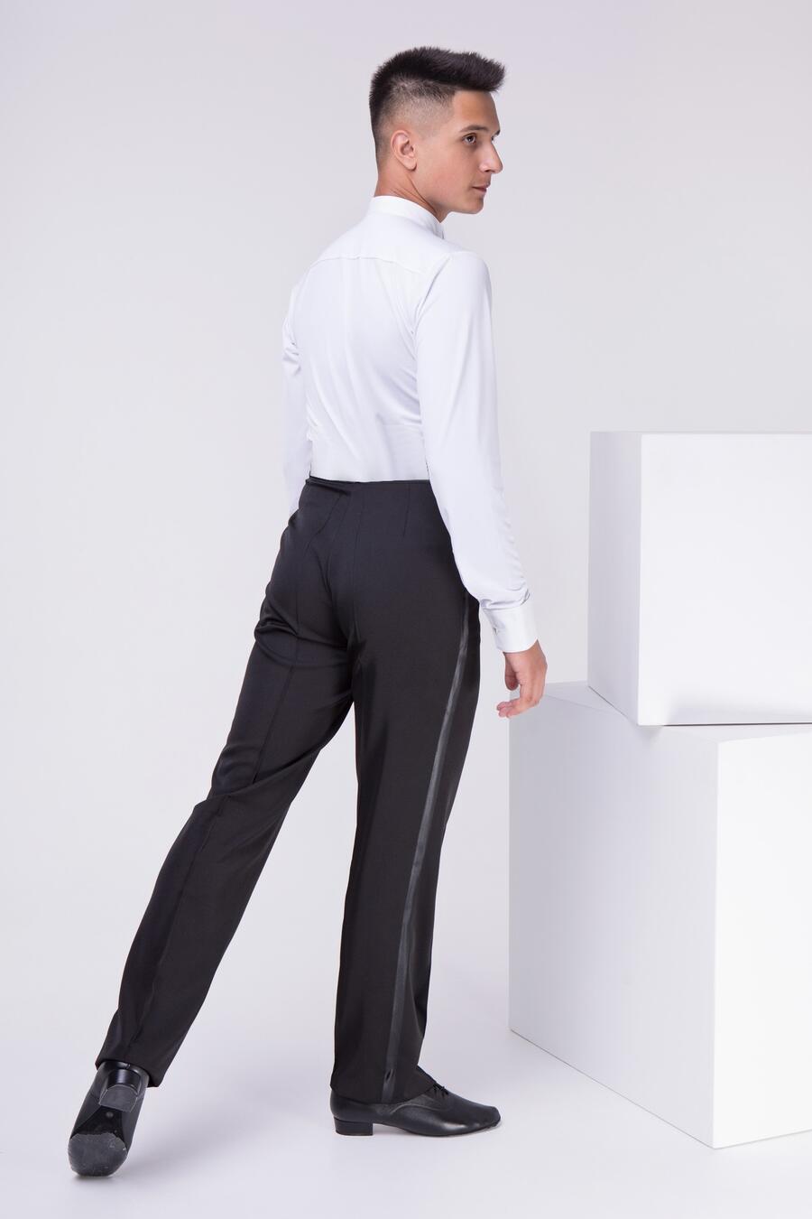 9-0014 Total white shirt in bi-elastic technical Lycra