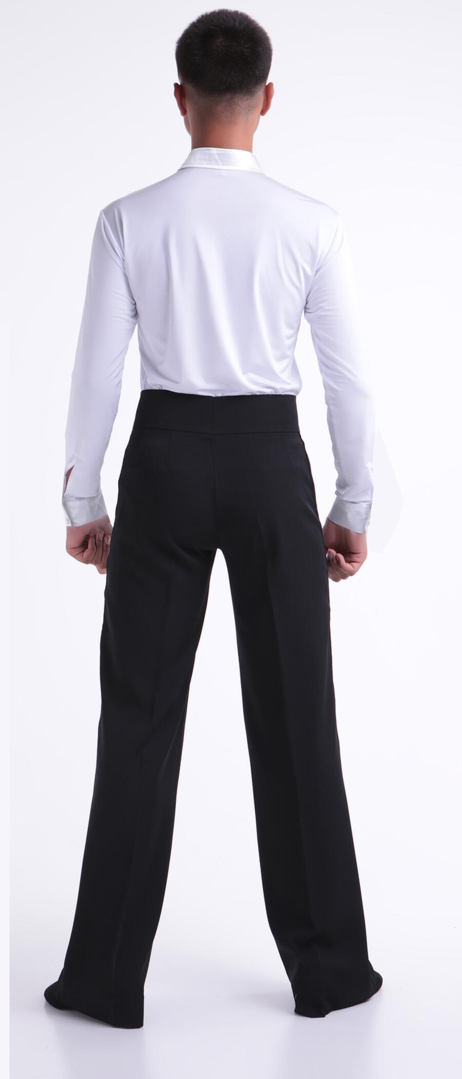 9-0014 BODY Total white shirt in bi-elastic technical Lycra