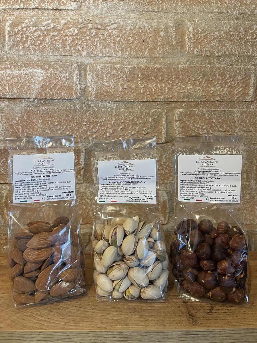 Frutta secca - Le Tre Castagne dell'Etna
