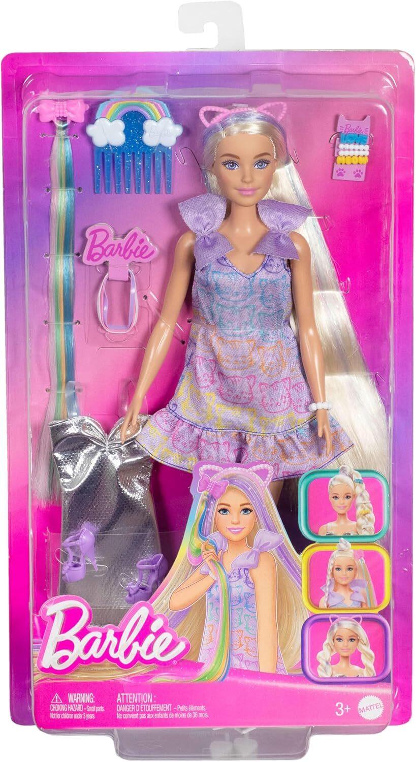 Barbie Fun & Fancy capelli extension - JCT72 - Mattel - 3+