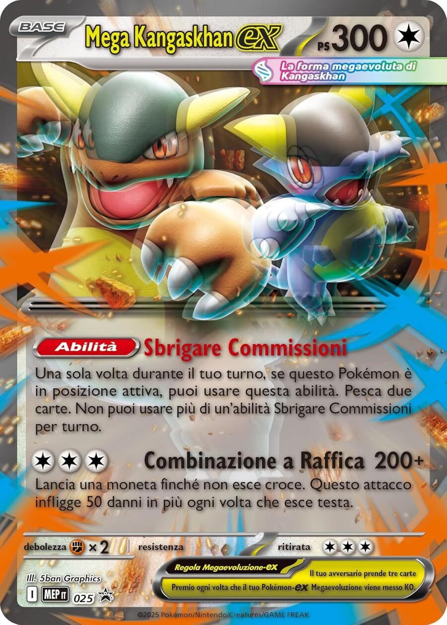 Pokèmon collezione Mega Kangaskhan-ex