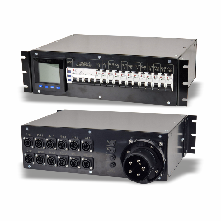 Quadro rack 19" 3U RA-CIN 2/1F