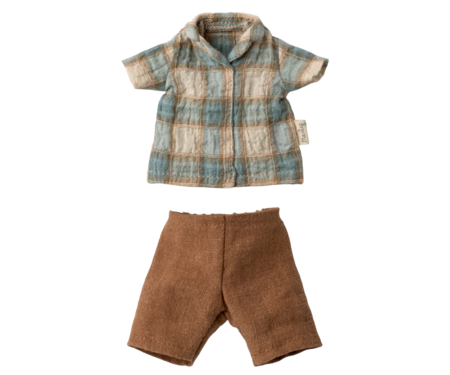 Completino camicia e pantaloncini per Elfo