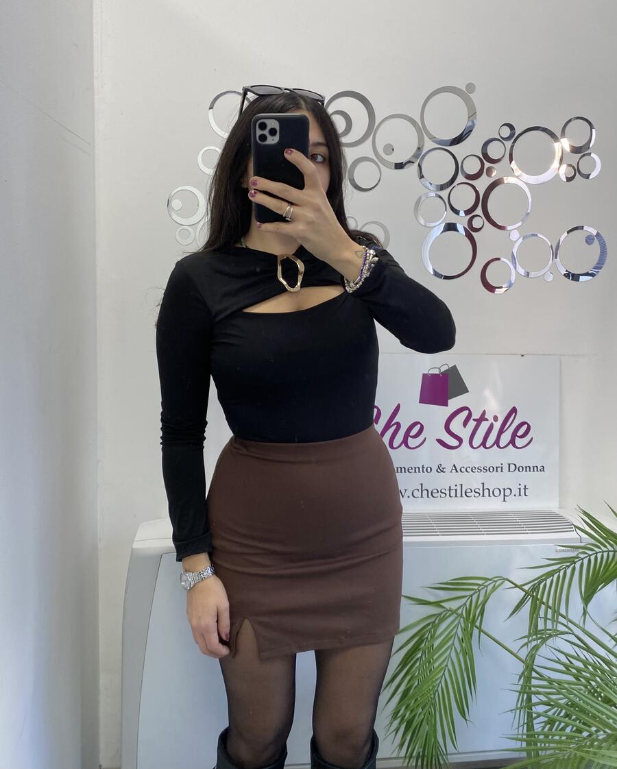 NOVITÀ Body cut out e dettaglio dorato