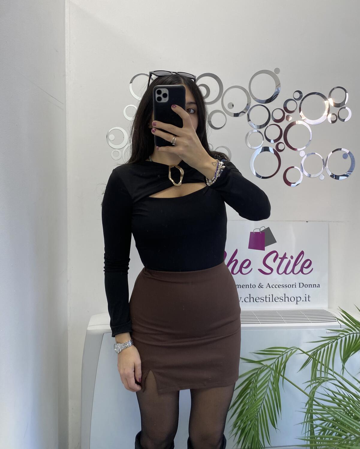 NOVITÀ Body cut out e dettaglio dorato