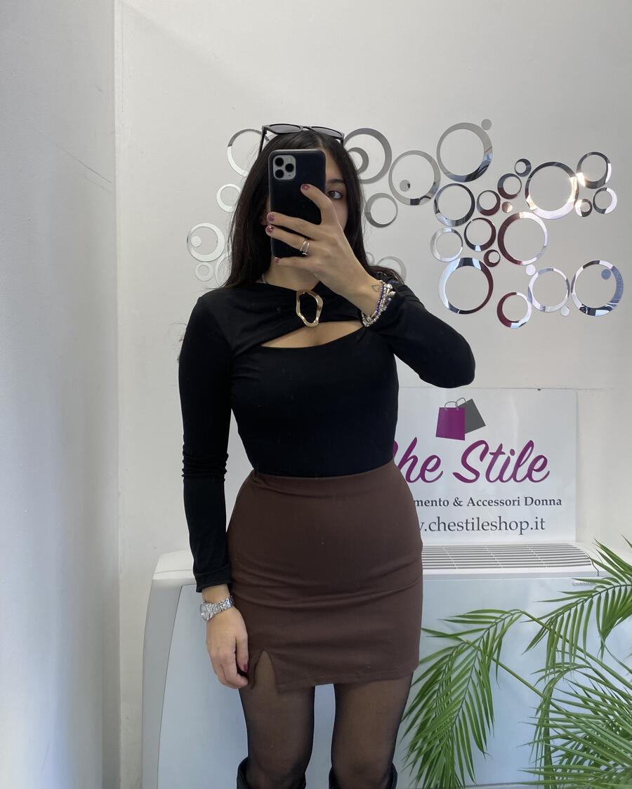 NOVITÀ Body cut out e dettaglio dorato