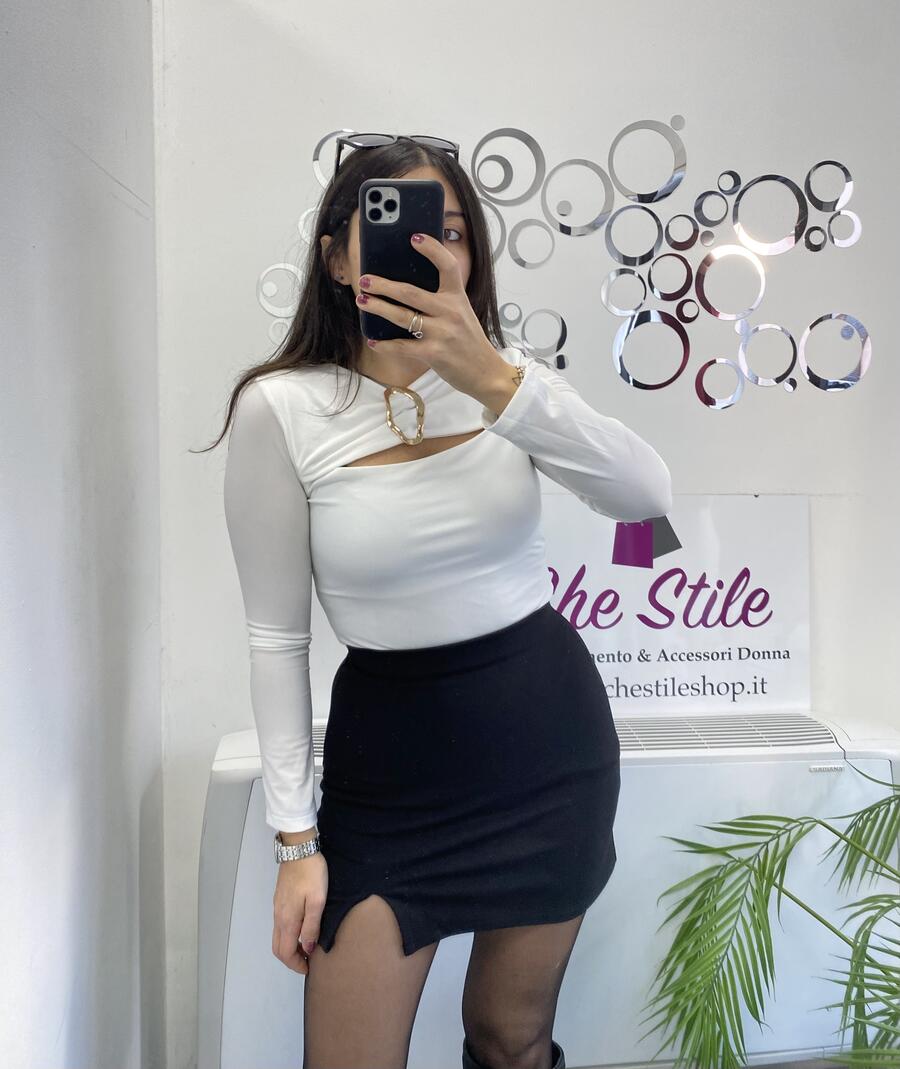 NOVITÀ Body cut out e dettaglio dorato