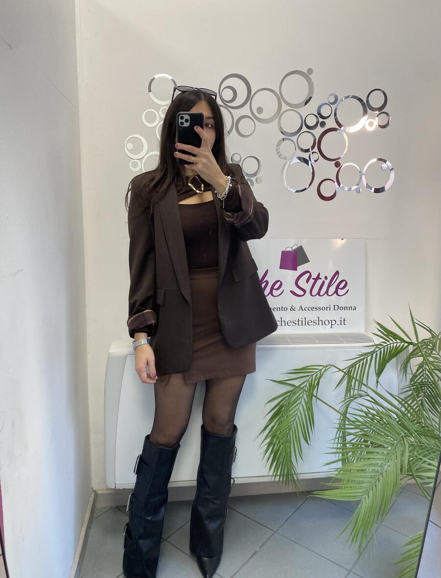 NOVITÀ Giacca con fodera a scacchi