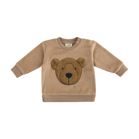 Maglione Ricamato in Cotone Biologico – Baby – GOTS