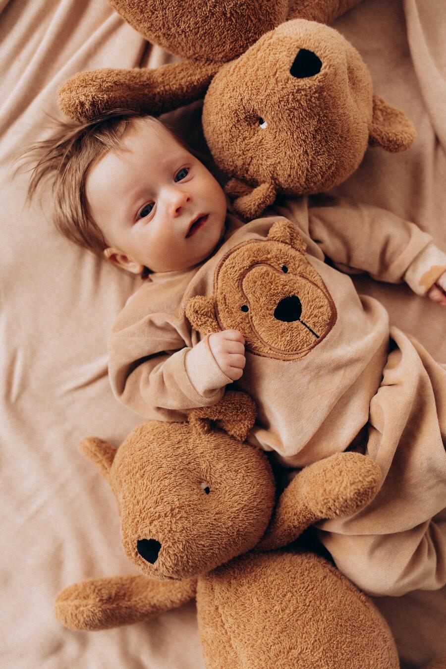 Maglione Ricamato in Cotone Biologico – Baby – GOTS