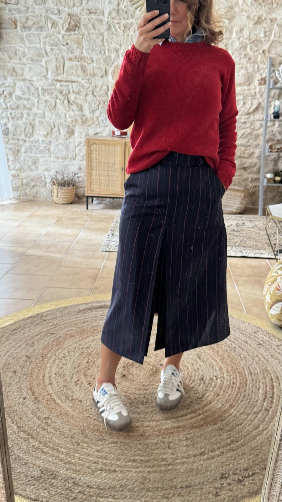 Pullover puro cashmere Red 