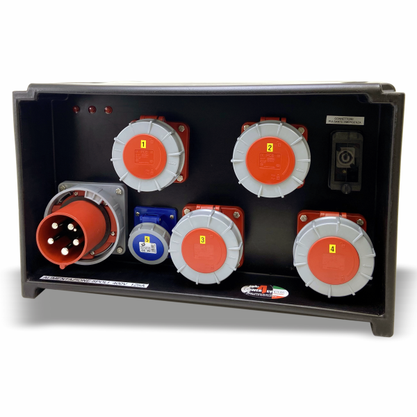 Quadro impilabile portatile 125A CU-CIN 1/1F