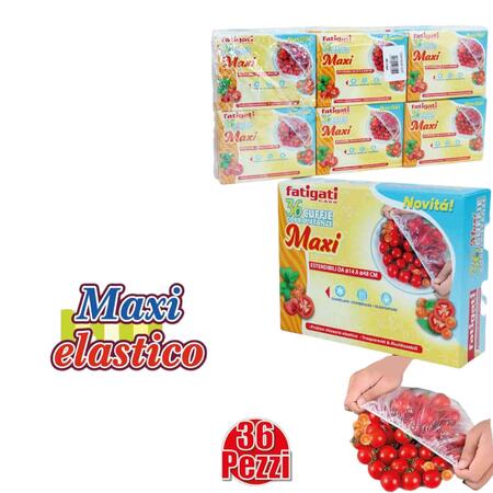 FATIGATI CUFFIE COPRIPIETANZE 48 CM 36 PEZZI (Confezione da 12 pezzi) 