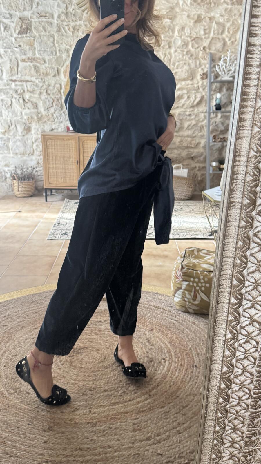 Shirt Ines plus Blue