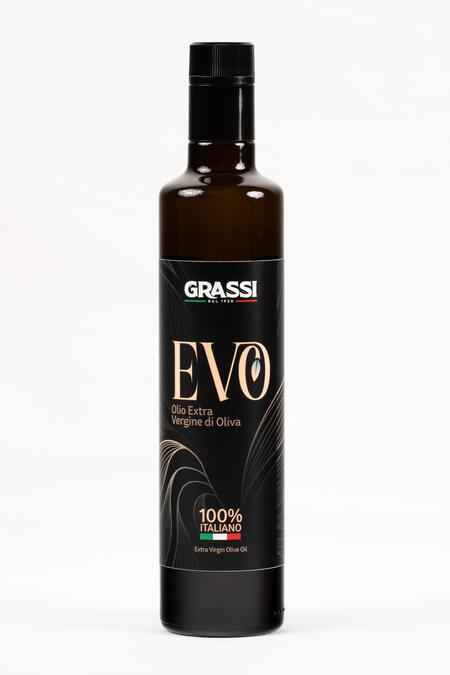 Olio extravergine di oliva 100% italiano di qualità superiore estratto a freddo 500ML
