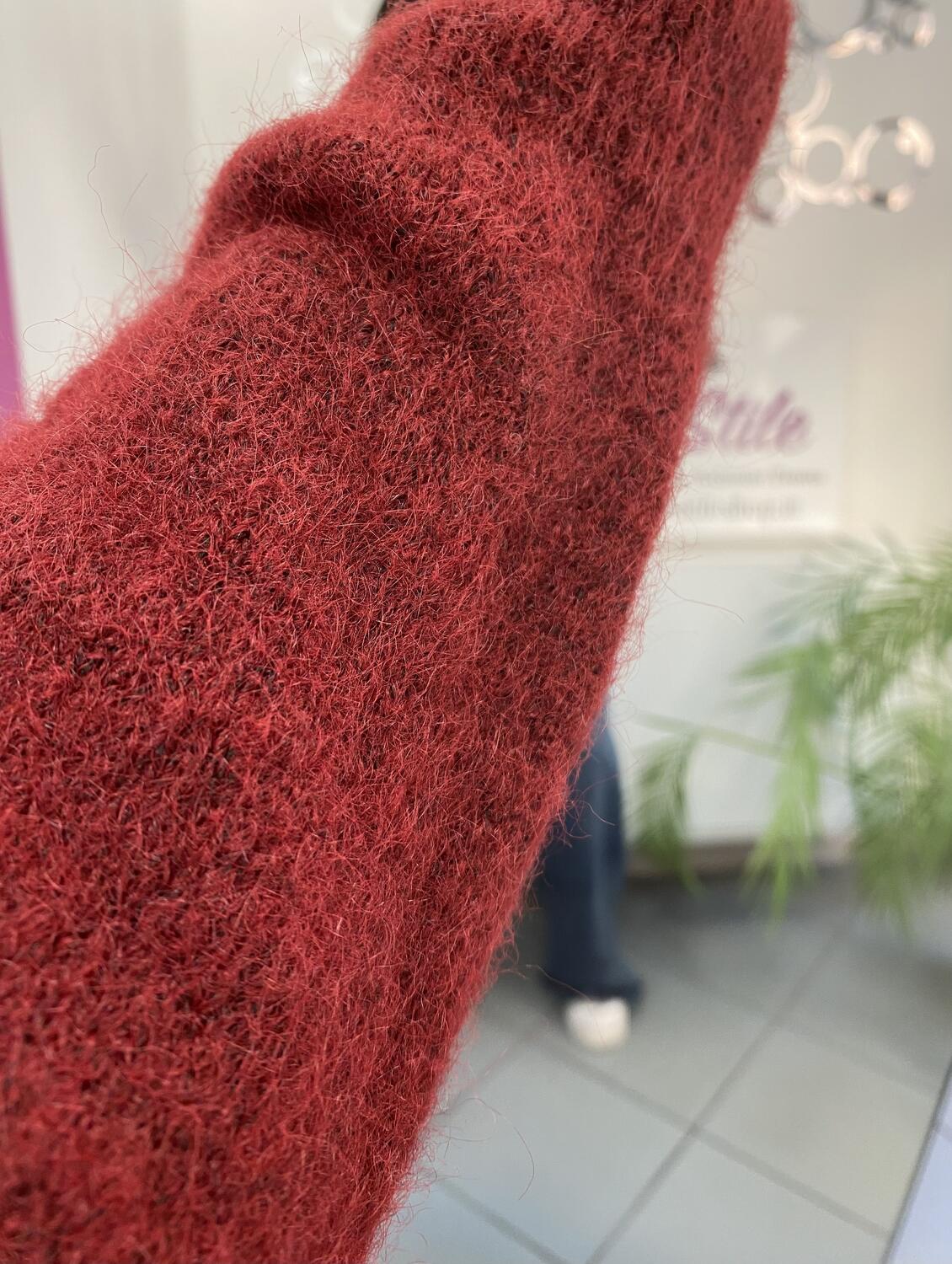 NOVITÀ Pull cagnolino misto lana e mohair