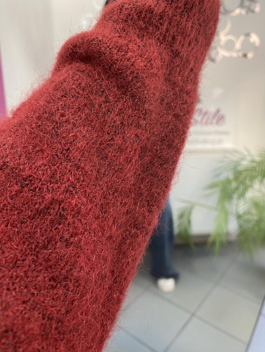 NOVITÀ Pull cagnolino misto lana e mohair