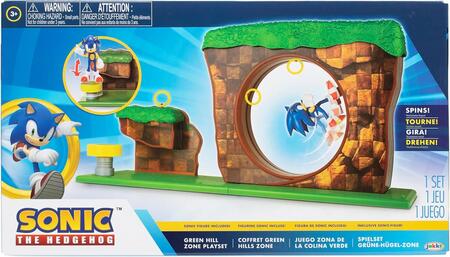 Sonic Playset La Collina Verde - Jakks - 40393 - 3+