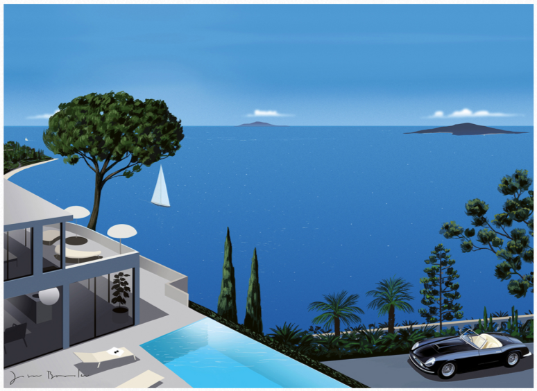 JASON BROOKS, STAMPA 56x76 cm: PANORAMA