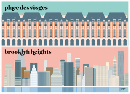 VAHRAM MURATYAN, STAMPA 56x76 cm: VAHRAM LE PIED A TERRE