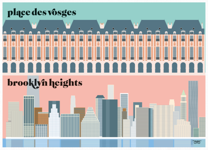 VAHRAM MURATYAN, STAMPA 56x76 cm: VAHRAM LE PIED A TERRE