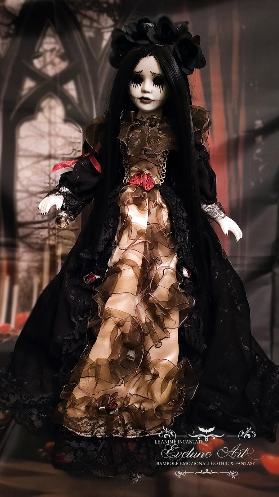 Altea della Farfalle - Bambola Gotica