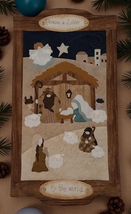 kit  Peace&Love in the World - Natività gnomi