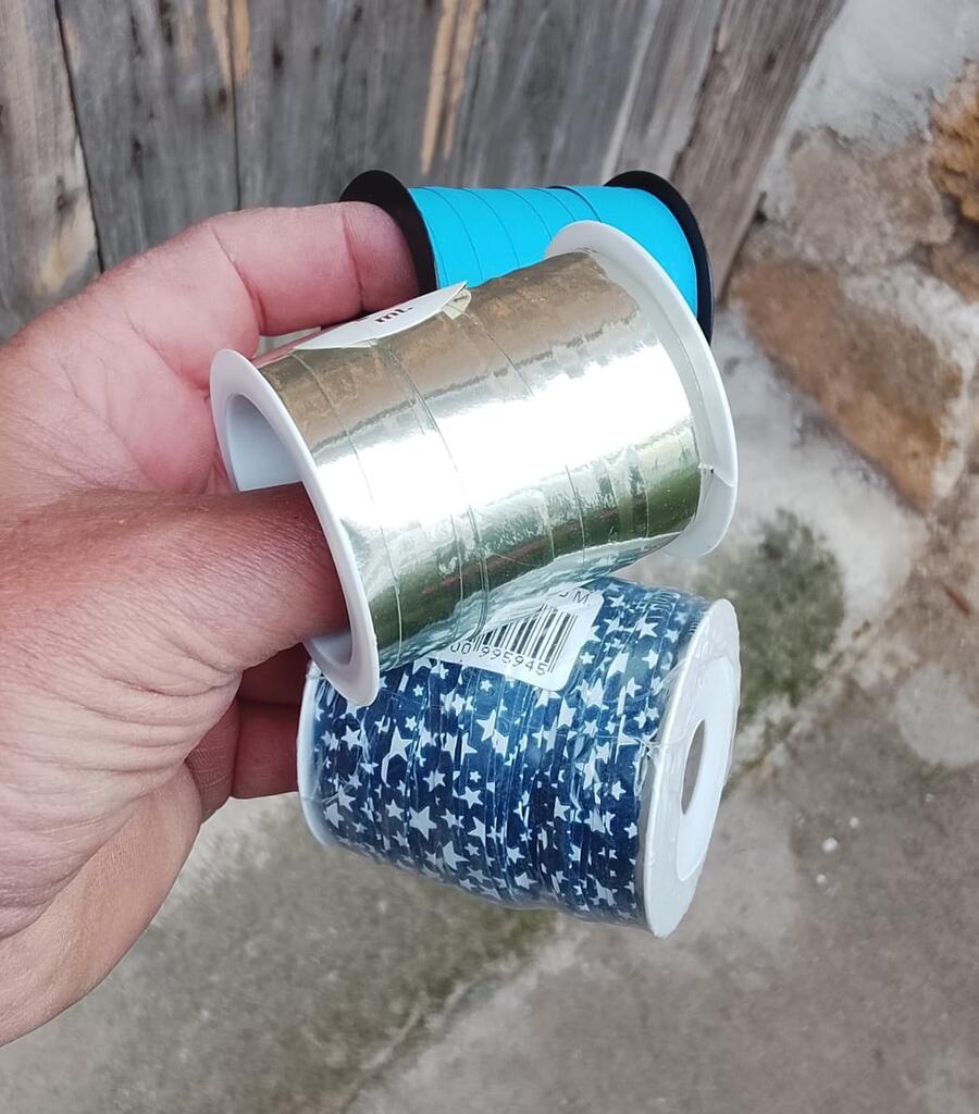 Confezione 12 rotoli nastri natalizi assortiti