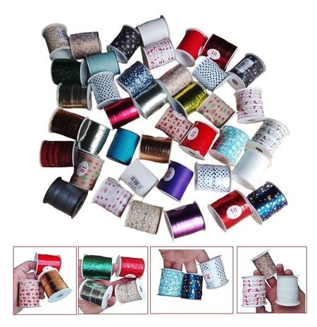 Confezione 12 rotoli nastri natalizi assortiti