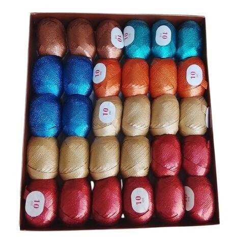 Maxi Kit 30 Rotoli Nastro Decorativo BRIZZOLARI (10mt/cad) – Assortimento Colori Metallizzati