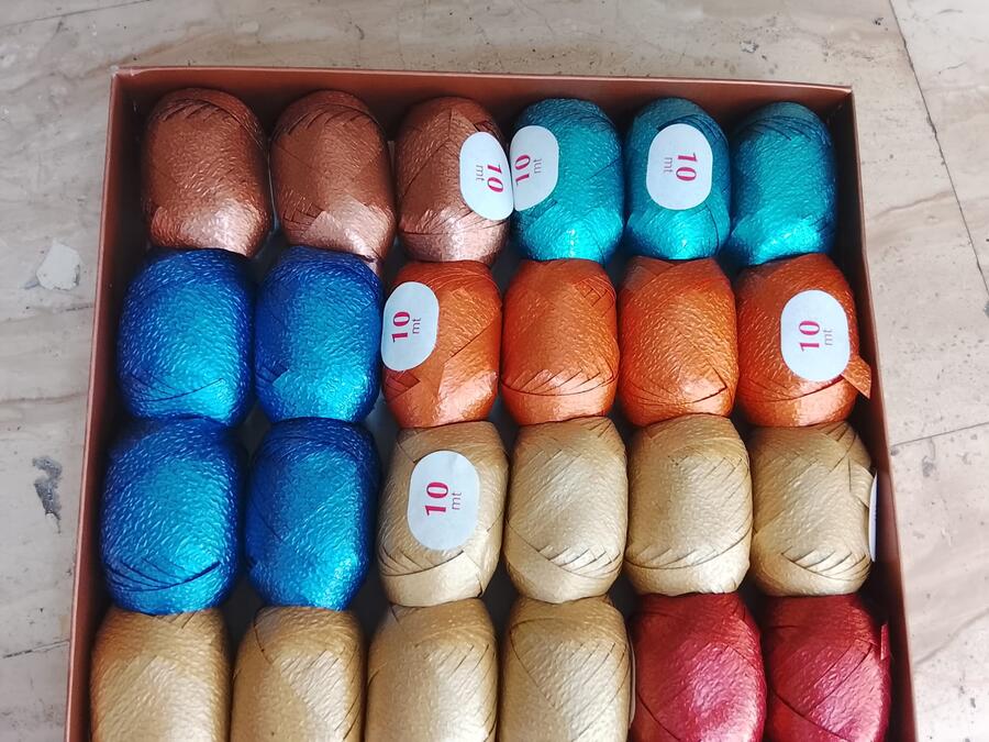 Maxi Kit 30 Rotoli Nastro Decorativo BRIZZOLARI (10mt/cad) – Assortimento Colori Metallizzati