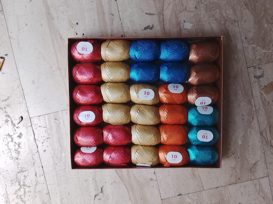 Maxi Kit 30 Rotoli Nastro Decorativo BRIZZOLARI (10mt/cad) – Assortimento Colori Metallizzati