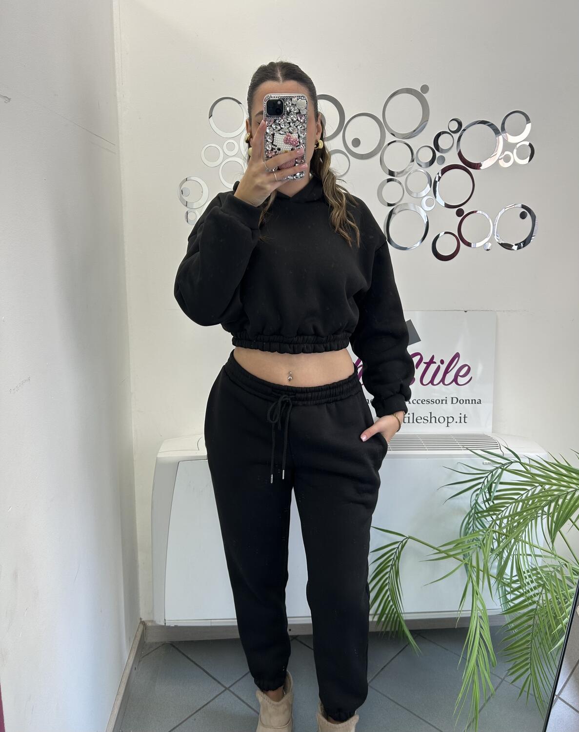 NOVITÀ Panta tuta felpato