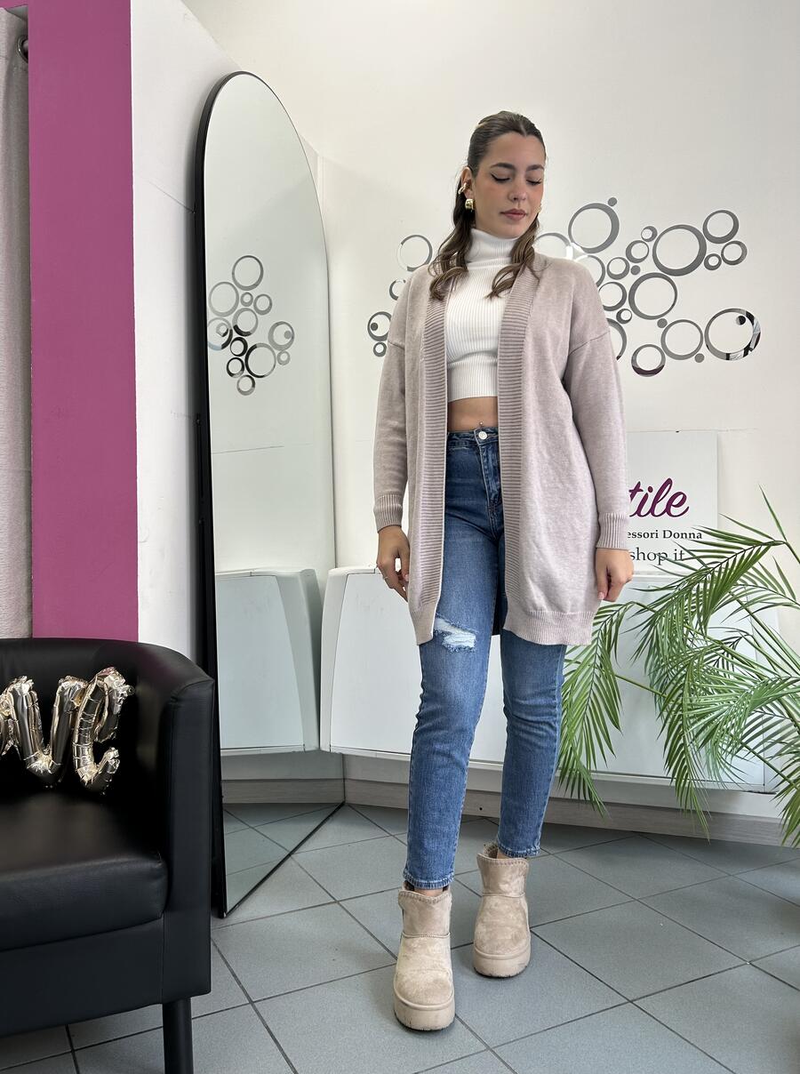NOVITÀ Cardigan lungo in viscosa