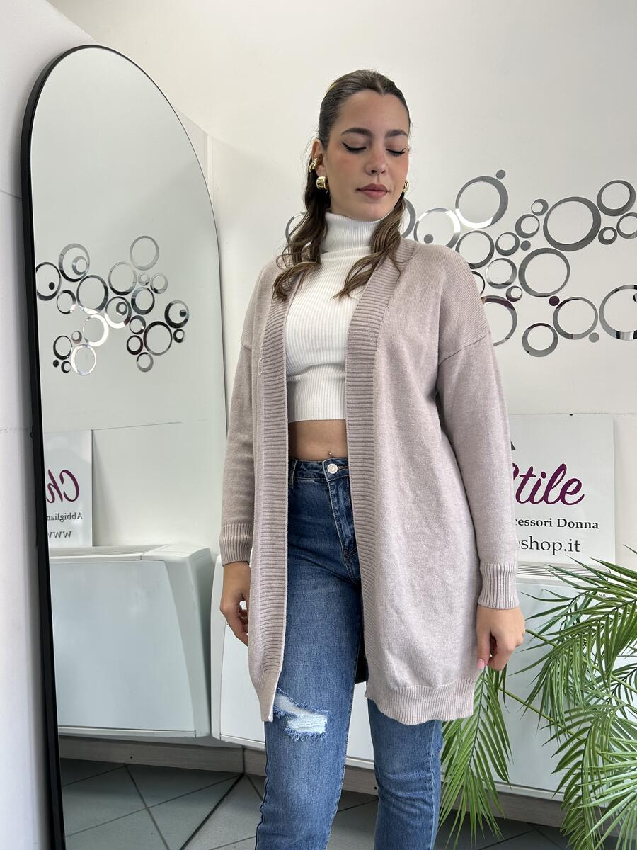 NOVITÀ Cardigan lungo in viscosa
