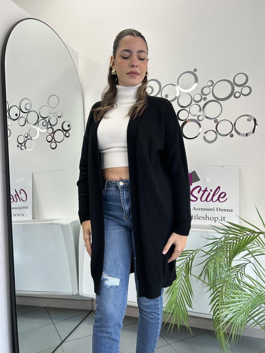 NOVITÀ Cardigan lungo in viscosa
