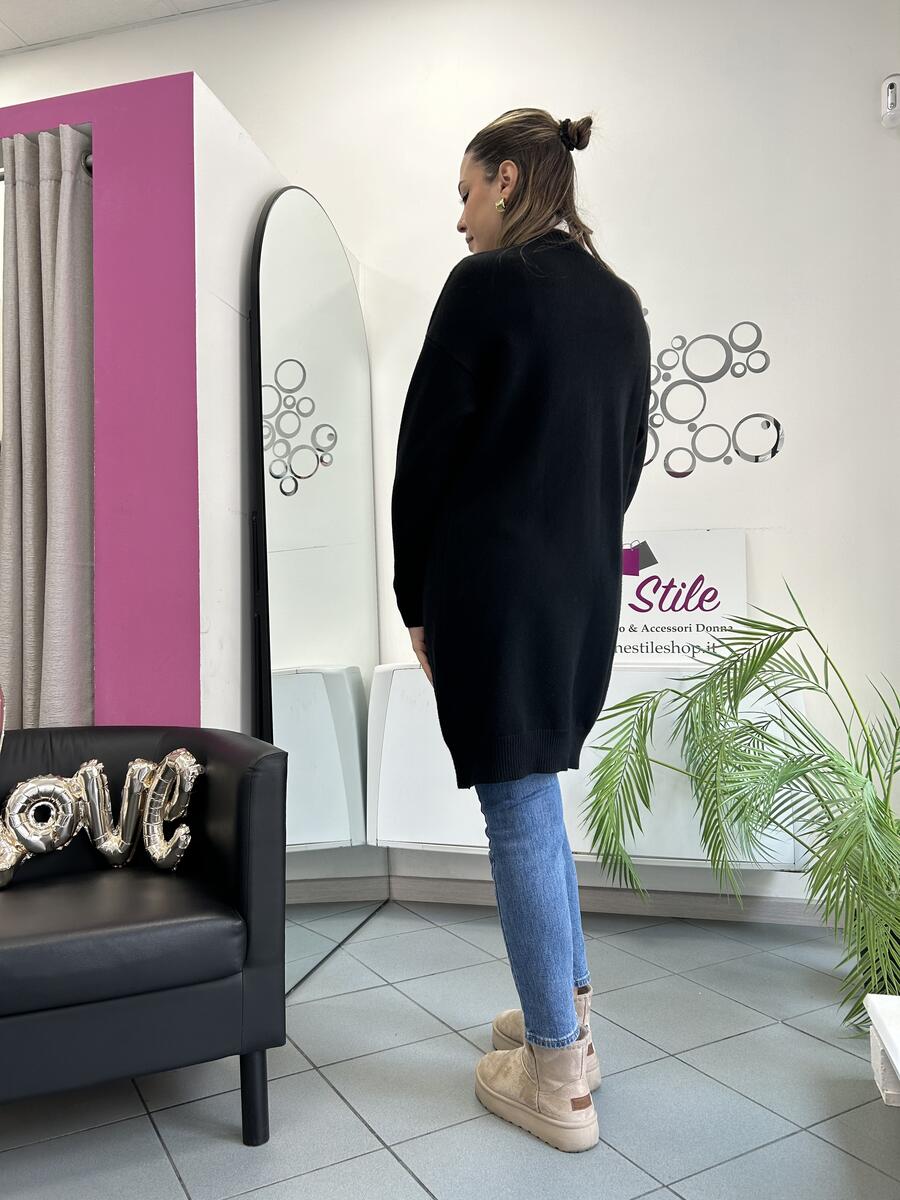 NOVITÀ Cardigan lungo in viscosa
