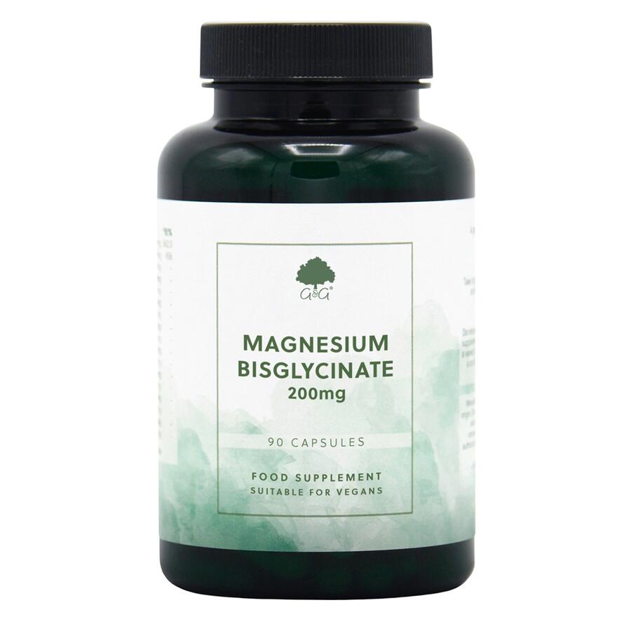 Magnesio Bisglicinato 200mg - G&G Vitamins