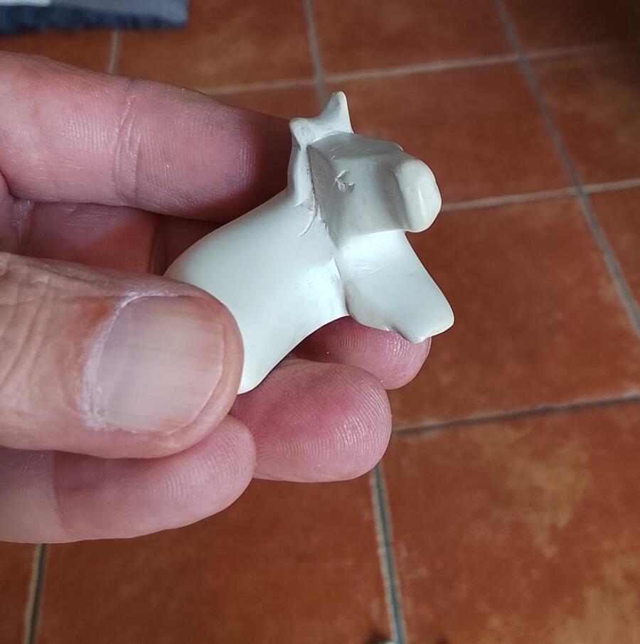 Presepe Pietra Saponaria Kenya Artigianale 12 pezzi -33665