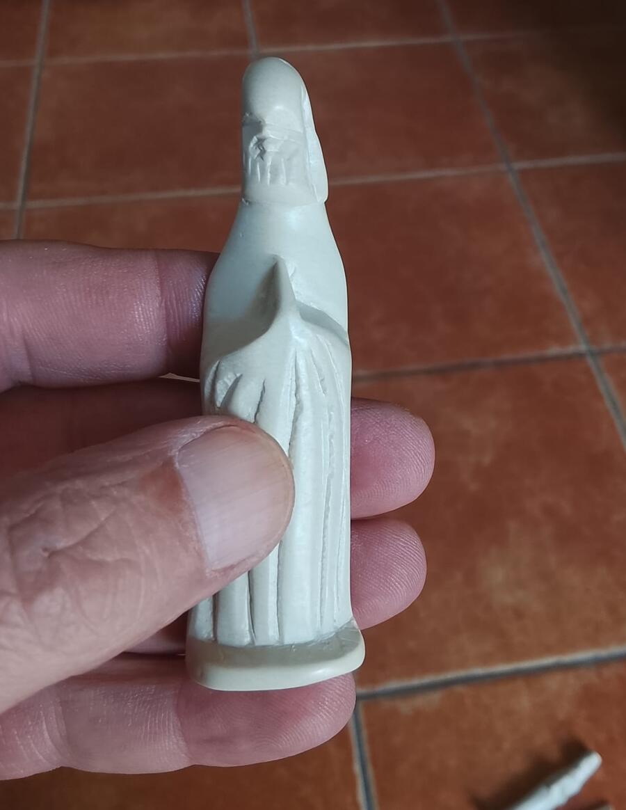 Presepe Pietra Saponaria Kenya Artigianale 12 pezzi -33665