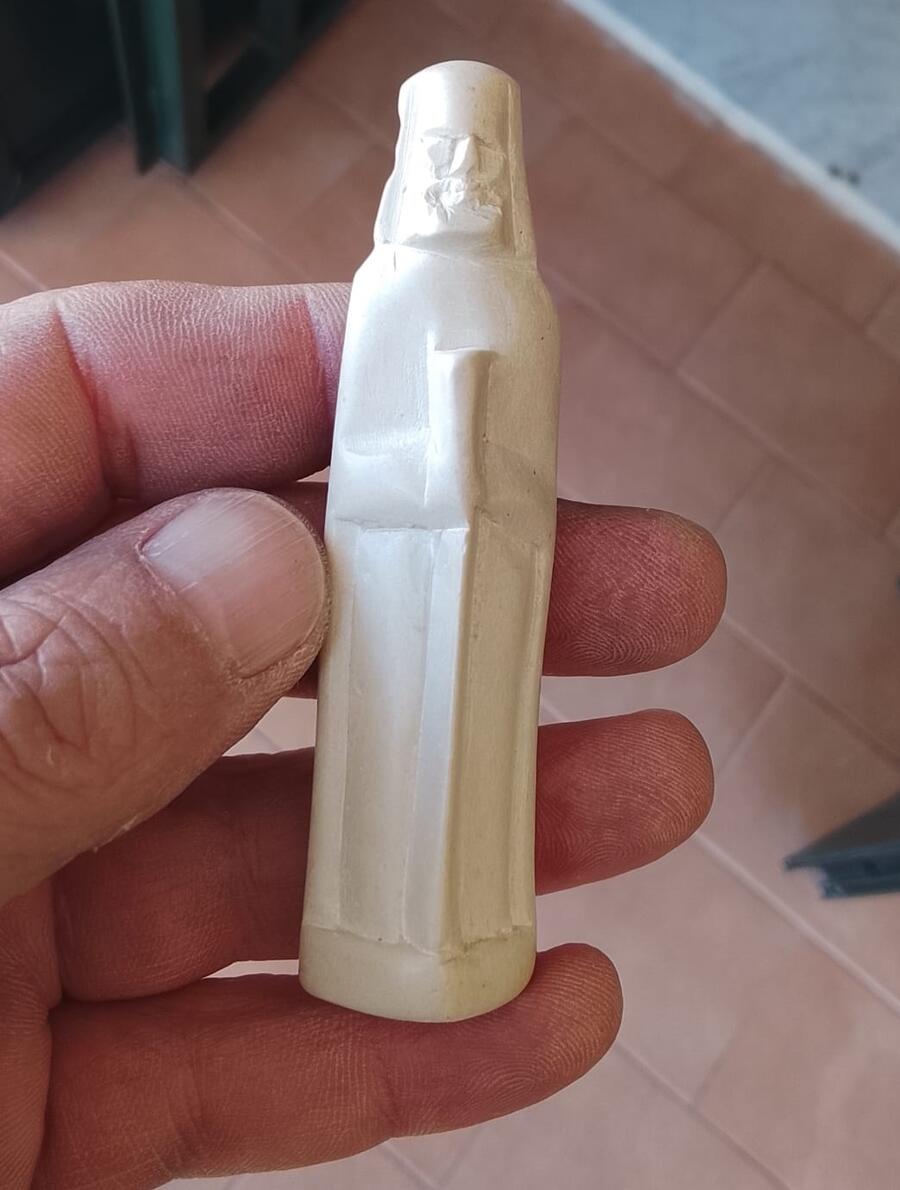 Presepe Pietra Saponaria Kenya Artigianale 12 pezzi -33675