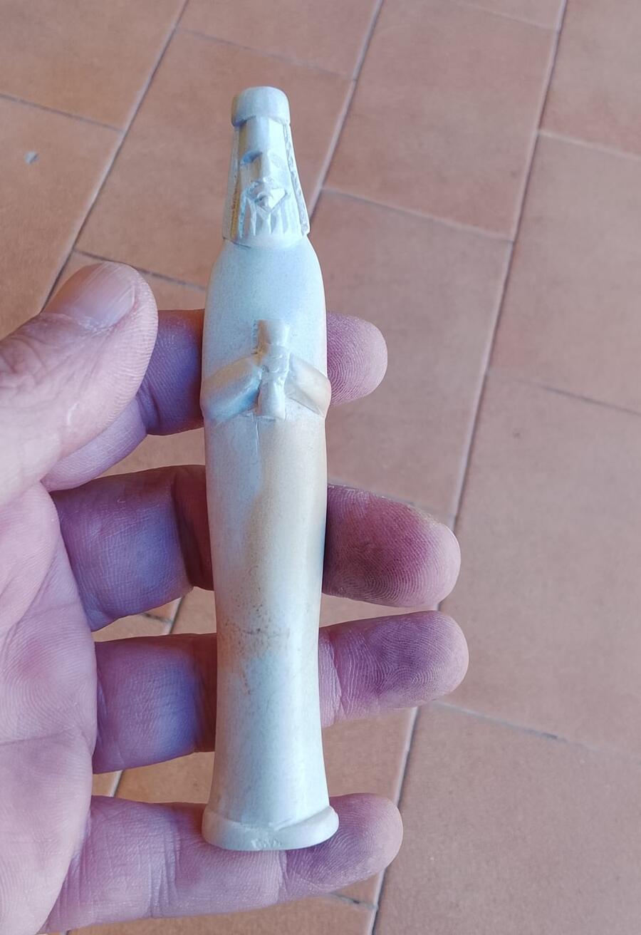 Presepe Pietra Saponaria Kenya Artigianale 12 pezzi -33675