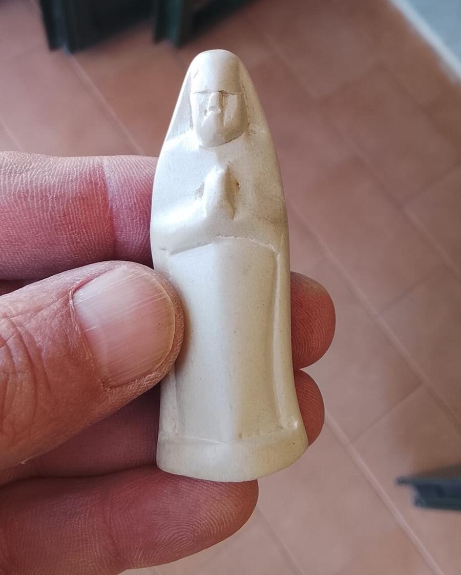 Presepe Pietra Saponaria Kenya Artigianale 12 pezzi -33675