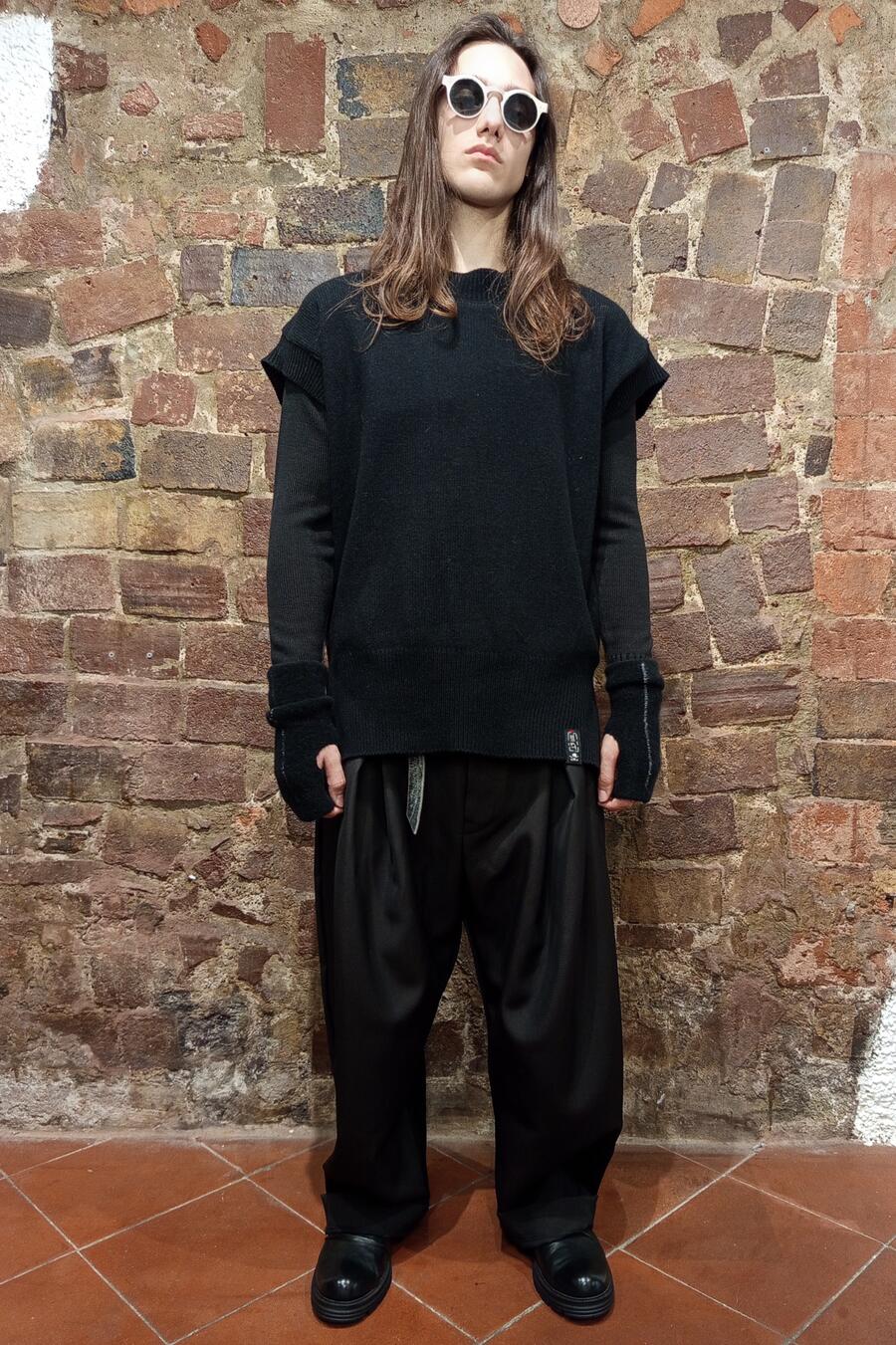 bl1T - Gilet doppio tessuto