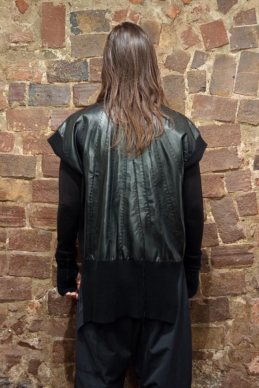 bl1T - Gilet doppio tessuto