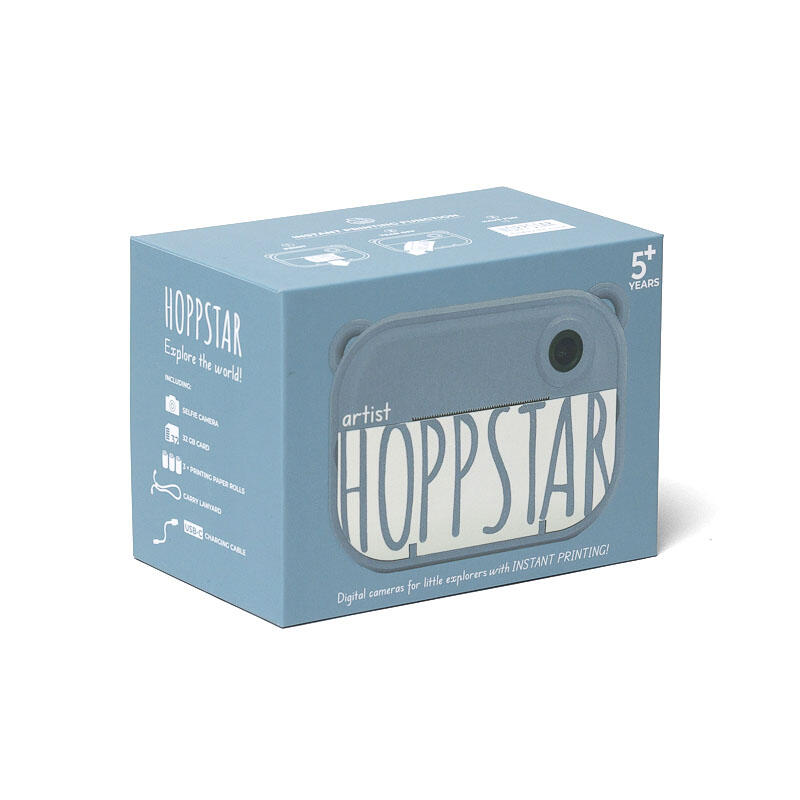 Hoppstar Artist – Scatta foto e stampale subito! - Denim/Blu